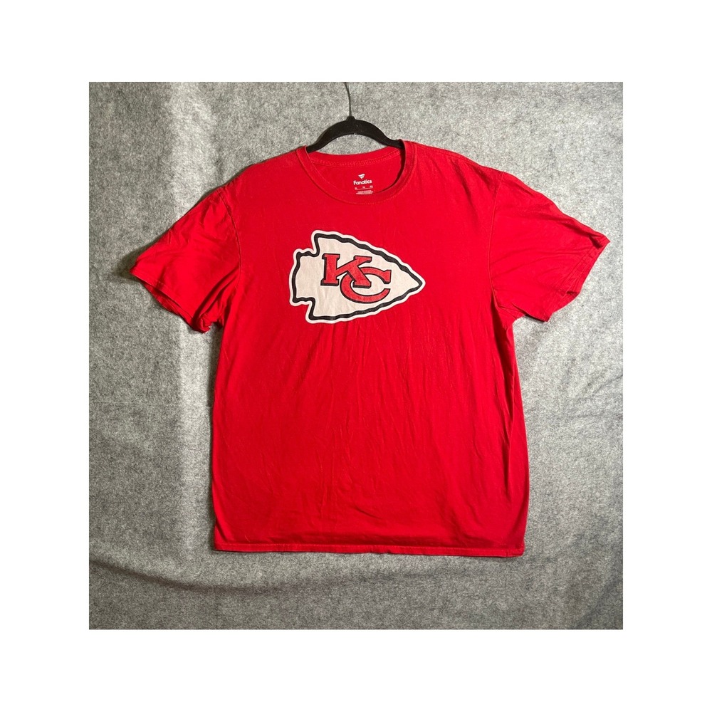 Fanatics Kansas‎ City Chiefs NFL Alex Smith 11 T-Shirt Mens XL Red Short Sleeve